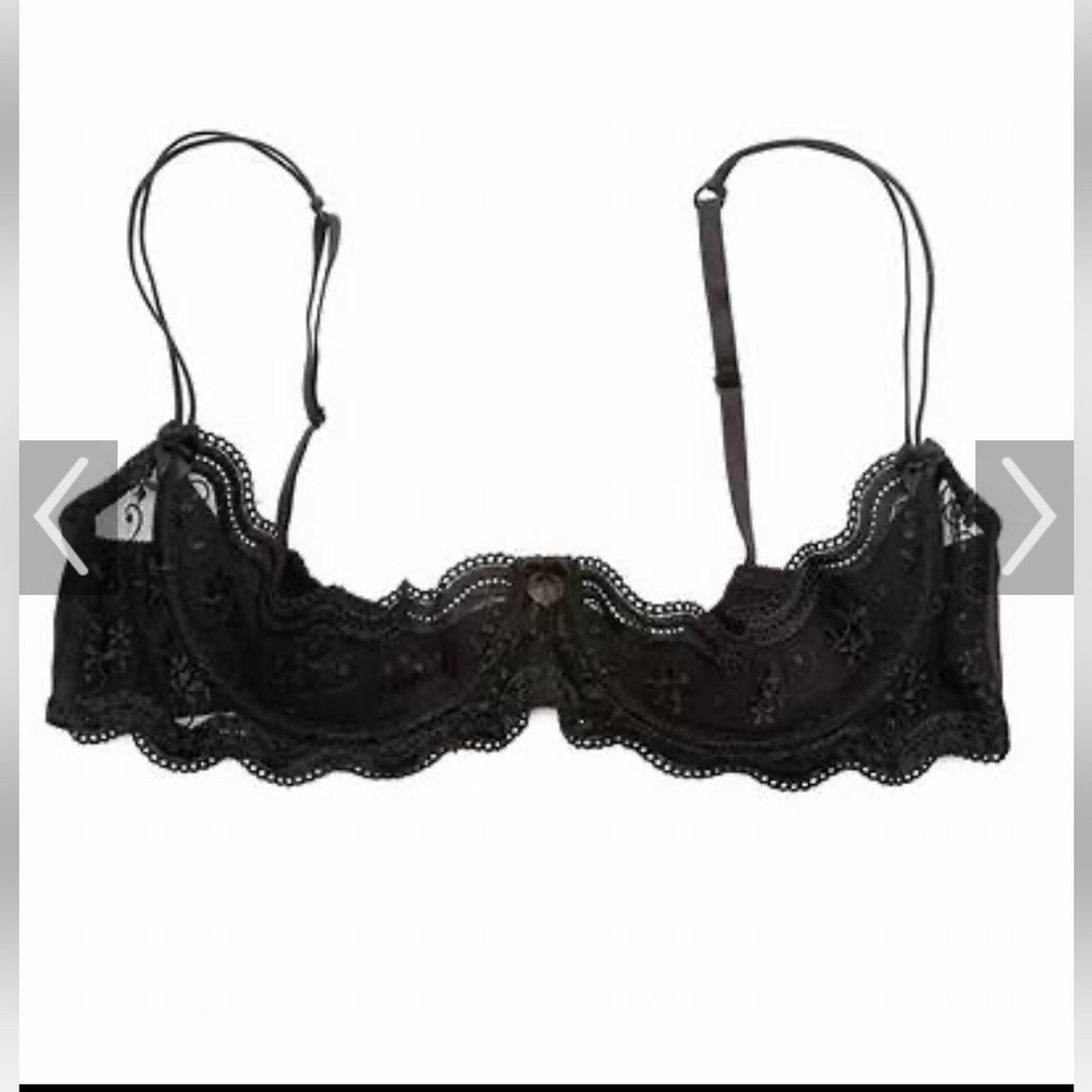 Shirley of Hollywood Pink Lace Bra